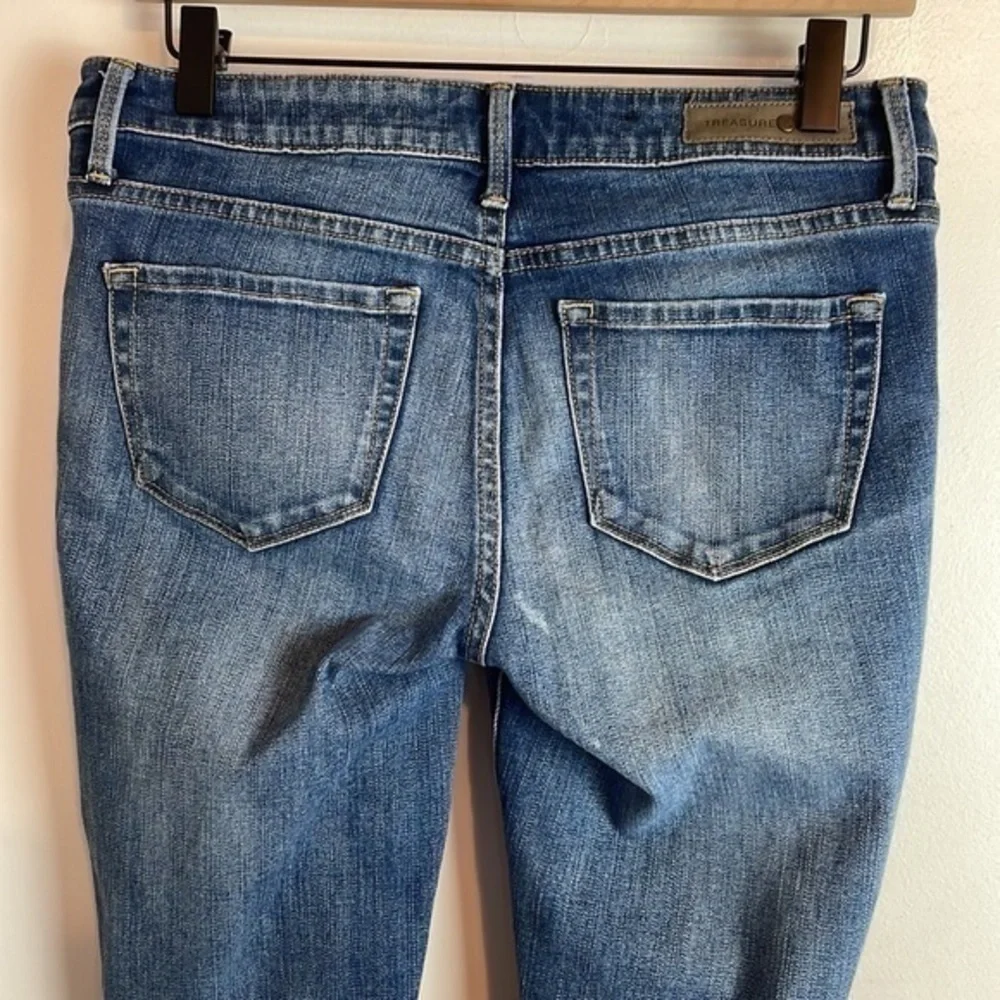 Nordstrom Treasure & Bond Mid Rise Skinny Fit Jeans 28